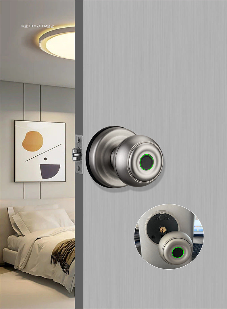 Smart Fingerprint Door Lock Knob – Keyless Entry for Modern Homes