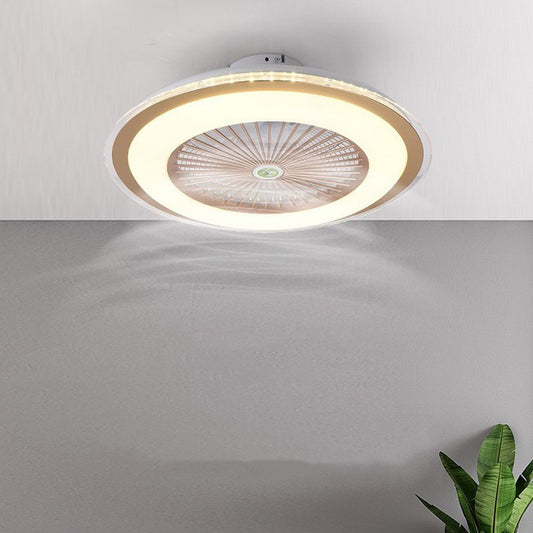 Modern LED Ceiling Fan Light with Remote Control