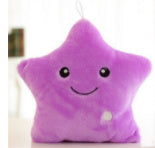 ✨ Luminous Star Pillow – Colorful LED Plush Cushion