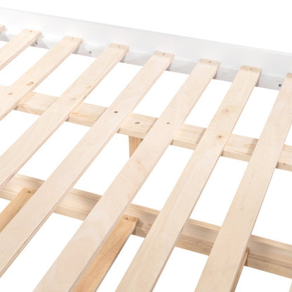 Full Over Full Bunk Bed with Twin Trundle – Modern Space-Saving Luxury Design