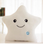 ✨ Luminous Star Pillow – Colorful LED Plush Cushion