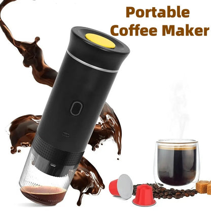 Luxury Travel Coffee Grinder & Espresso Machine