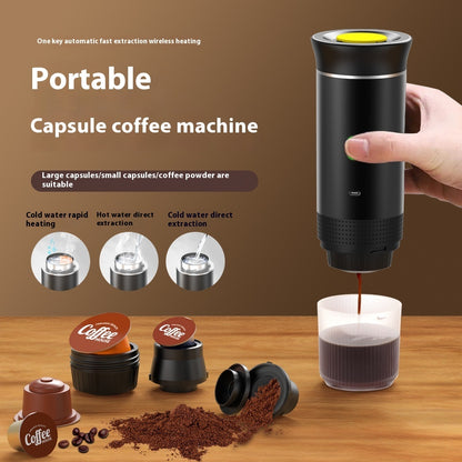 Luxury Travel Coffee Grinder & Espresso Machine