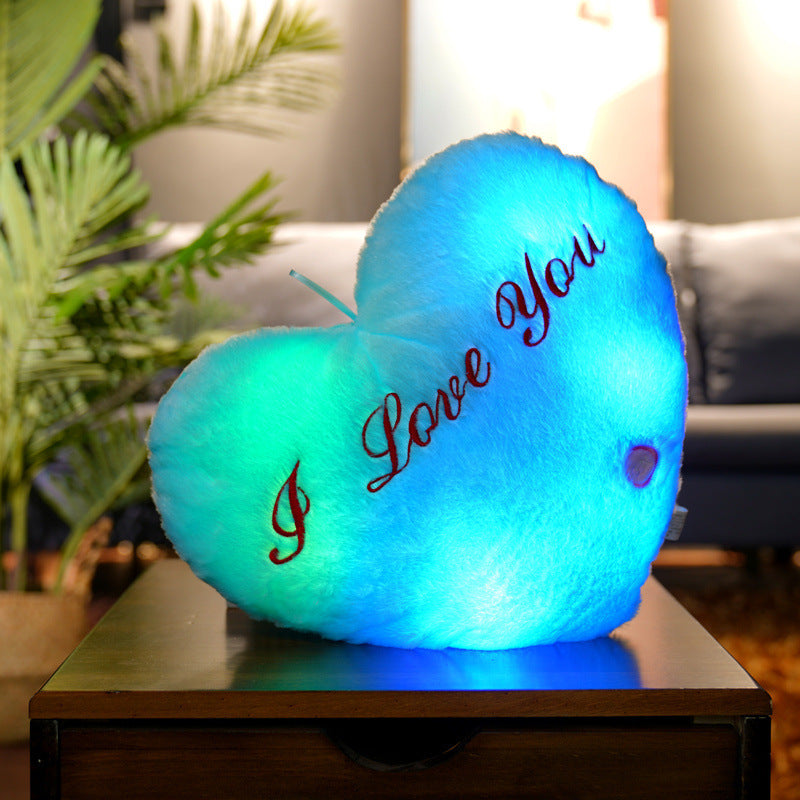 ✨ Luminous Star Pillow – Colorful LED Plush Cushion