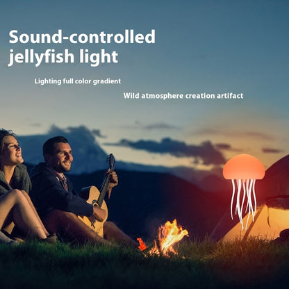 Jellyfish Mood Lamp LED Night Light – Portable Bedside & Desk Decor
