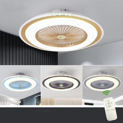 Modern LED Ceiling Fan Light with Remote Control