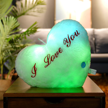 ✨ Luminous Star Pillow – Colorful LED Plush Cushion