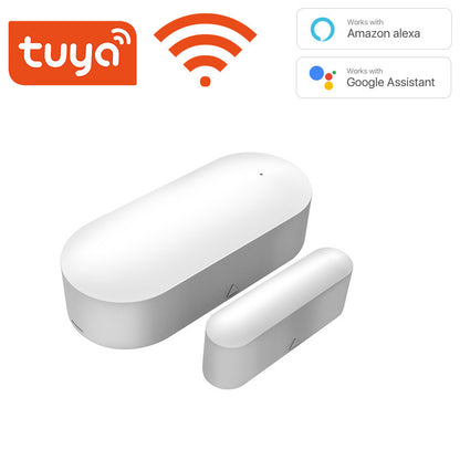 Tuya WiFi Smart Door Sensor – Smart Home Anti-Theft Alarm with App Alerts