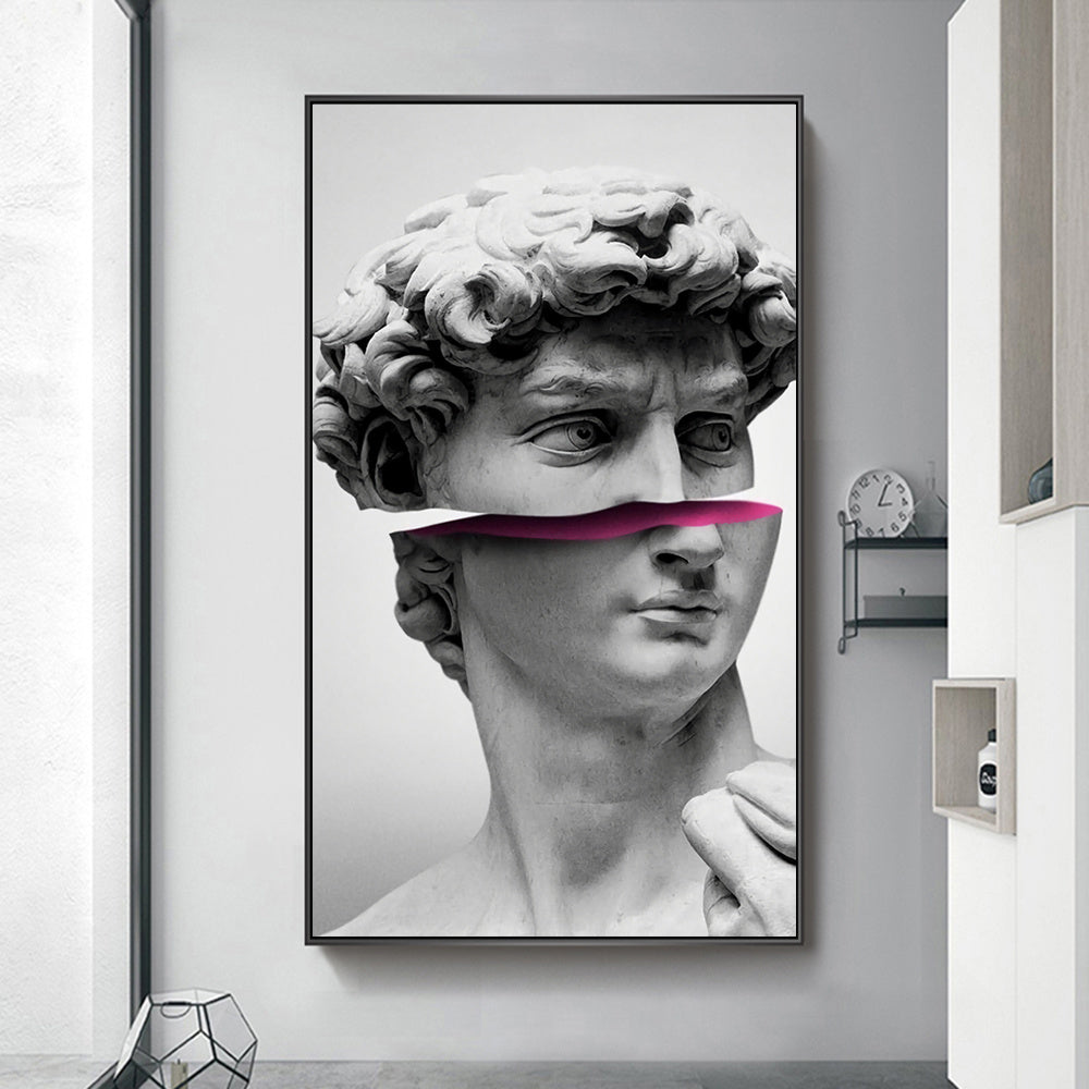 Aesthetic David Sculpture Canvas