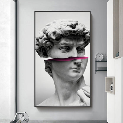Aesthetic David Sculpture Canvas