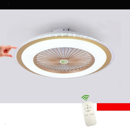 Modern LED Ceiling Fan Light with Remote Control