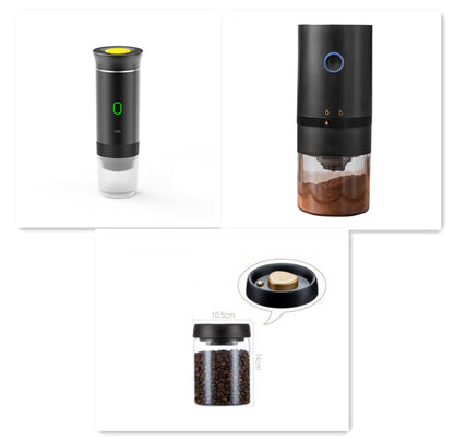 Luxury Travel Coffee Grinder & Espresso Machine