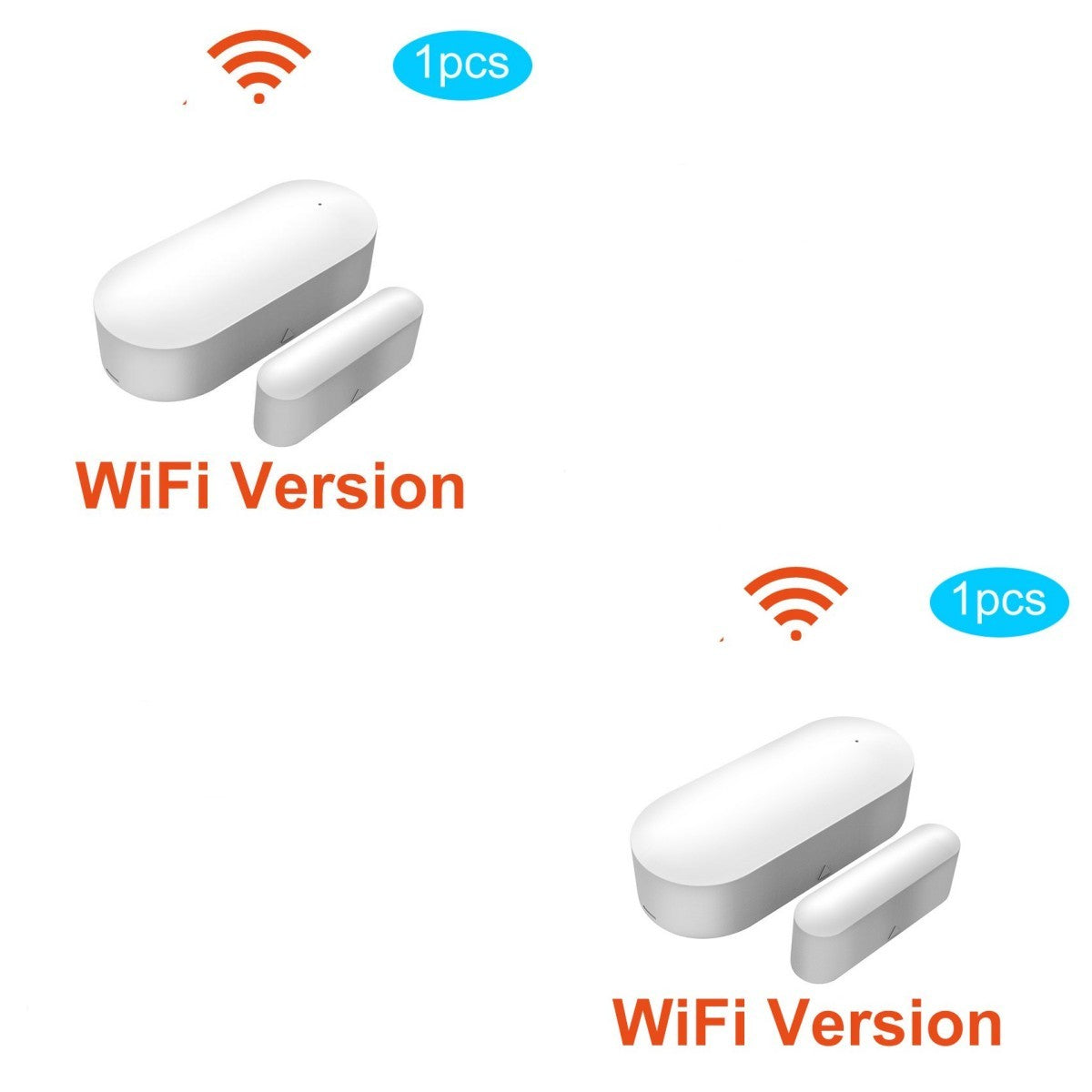 Tuya WiFi Smart Door Sensor – Smart Home Anti-Theft Alarm with App Alerts