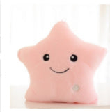 ✨ Luminous Star Pillow – Colorful LED Plush Cushion